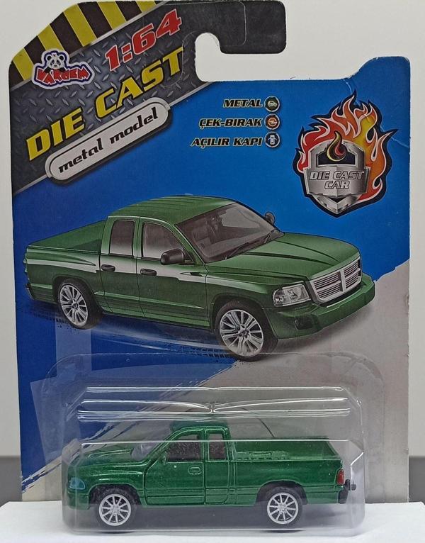 Vardem Dianomi V 1:64 Çek Bırak Kapı Açılır Chrysler Pick-Up Küçük Boy - Image 1