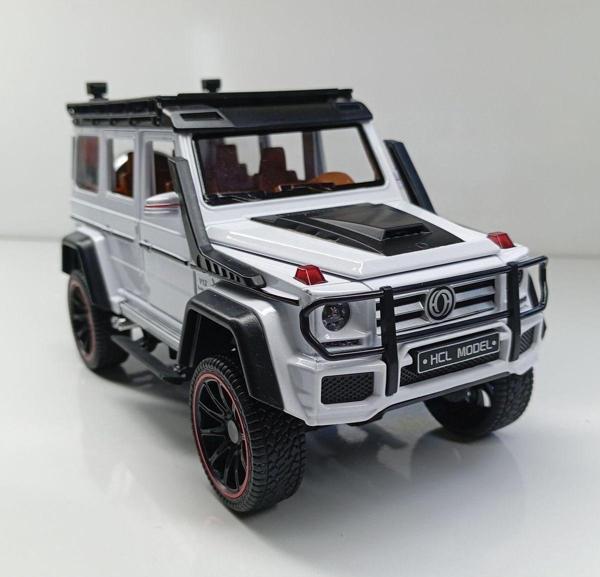 Vardem Vrd. 1:22 Ölçek Mercedes-Benz G Klasse Sesli Işıklı Çek/ Bırak Uzunluğu 22 Cm Yüksekliği12 Cm Dir. - Image 1