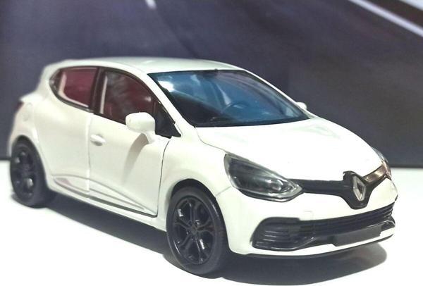 Welly Renault Clio Rs Beyaz 36 Ölçek Metal Araba - Image 1
