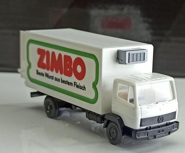 Wiking 1:87 Mercedes-Benz 814 Mit Kühlkoffer Zimbo (Plastik Model) - Image 1