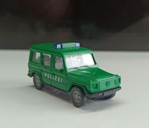 Wiking 1:87 Polızei Mercedes-Benz G 350 Mini Boy Plastik Model Detaylı - Image 1