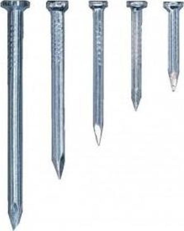 Beyaz Kanallı Çelik Beton Çivisi 4x60 100 adet - Image 1