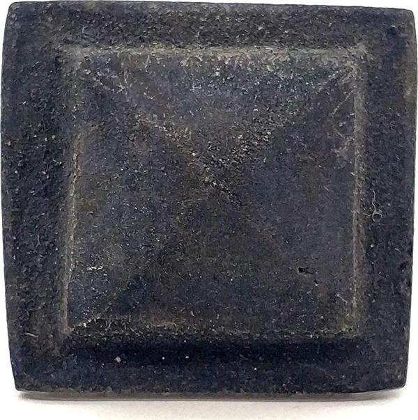 Antika Tarz Dekoratif Pirinç Flanşlı Piramit Kabara - 29 mm, Oksit - Image 1