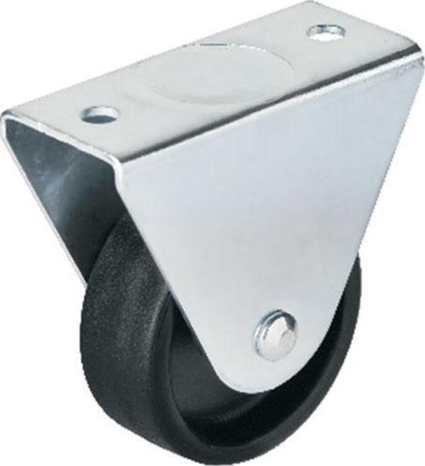 Hts 104 - 50 mm Sabit Siyah Teker 4 Adet - Image 1