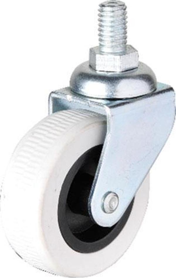 Hts 322 - 50x20 mm Gri Vidalı Teker 4 Adet - Image 1
