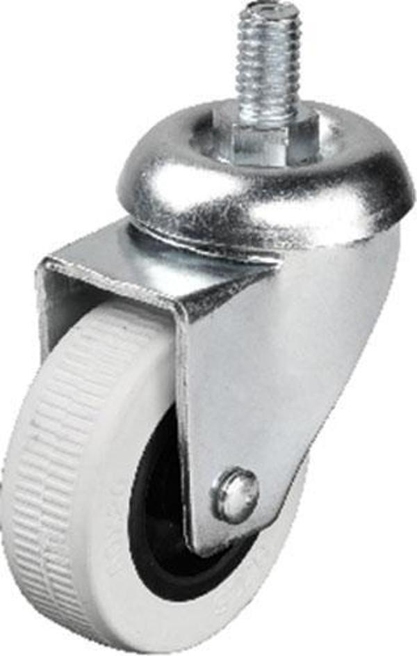 Hts 332 - 50x20 mm Çift Bilyalı Vidalı Teker 4 Adet - Image 1