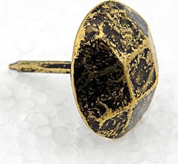 Febko - Eskitme Antik Beşgen Kabara / Raptiye 18 mm 20 adet - Image 1