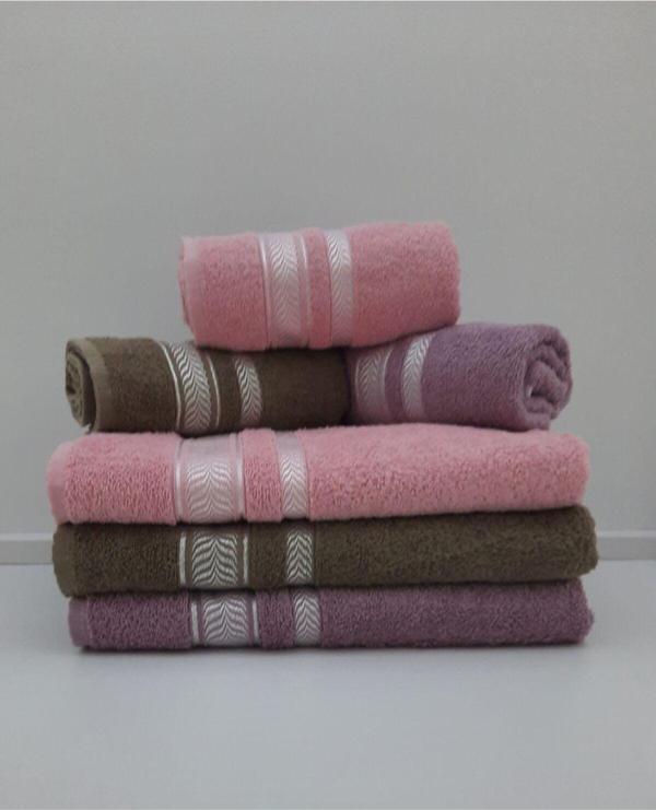 Sertay 50X85/85X145 %100 Pamuk Bukle El/Banyo Havlusu Yıldız Set-2 - Image 1