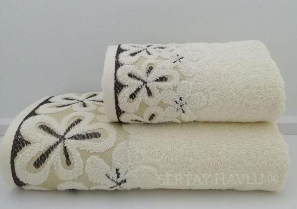Sertay Sudem 50X90 /85X150 %100 Pamuk Bukle El/Banyo Havlusu Set-1 - Image 1