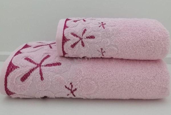 Sertay Sudem 50X90 /85X150 %100 Pamuk Bukle El/Banyo Havlusu Set-6 - Image 1