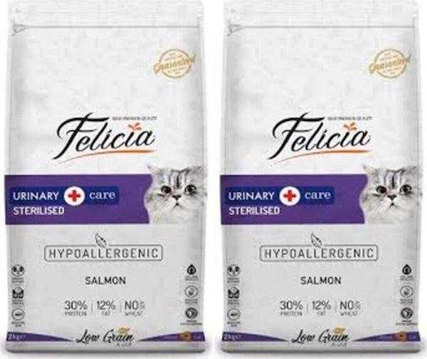 Felicia Somonlu Kısırlaştırılmış Kedi Maması 2 Kg X 2 Adet - Image 1