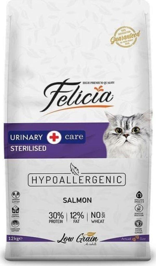 Felicia Sterilised Somonlu 12Kg Kedi Maması - Image 1