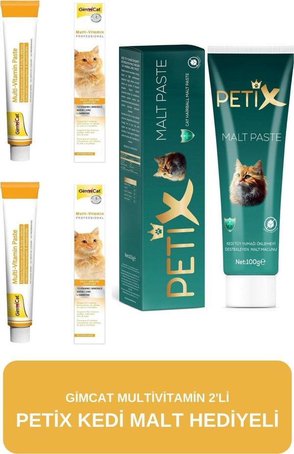 Petix Gimcat Multivitamin 2'Li Set (Petix Kedi Malt Hediyeli) - Image 1