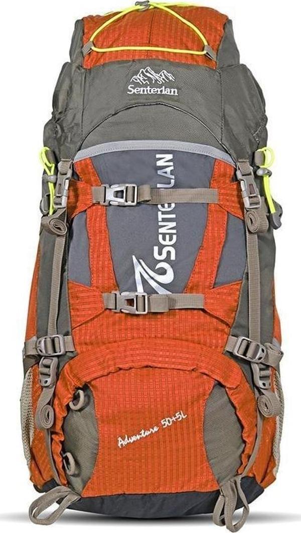 SENTERLAN SPIN BACKPACK SIRT ÇANTASI 55 LİTRE TURUNCU  - Image 1
