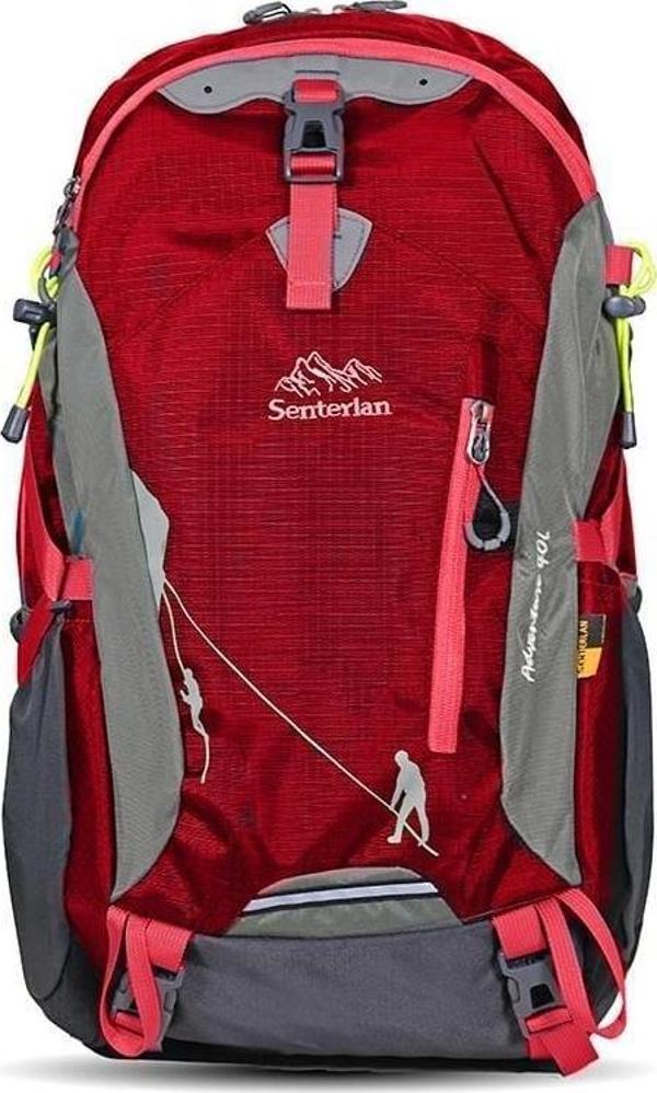 SENTERLAN TEOD BACKPACK SIRT ÇANTASI 40 LİTRE KIRMIZI - Image 1