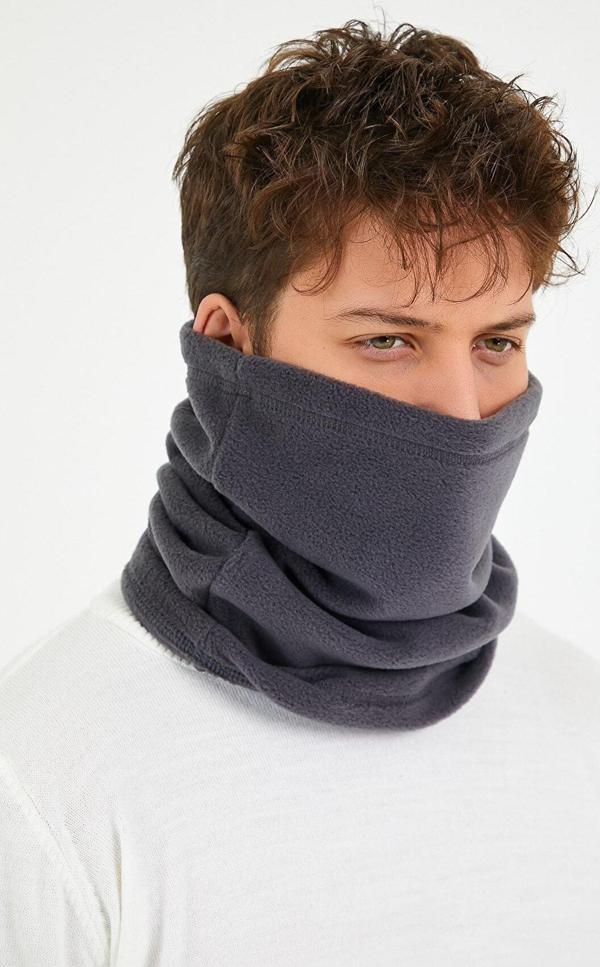 Erkek Polar Boyunluk Gri - Image 1