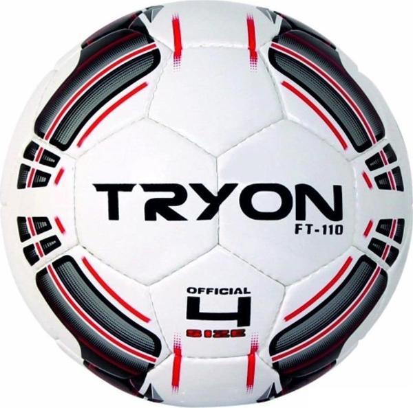 Tryon Futbol Topu Ft-110 No:4 Siyah-Kırmızı - Image 1