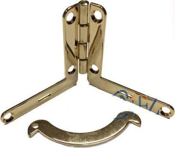 Makaslı Menteşe - 16x36x76mm, Gold, 1 Adet - Image 1