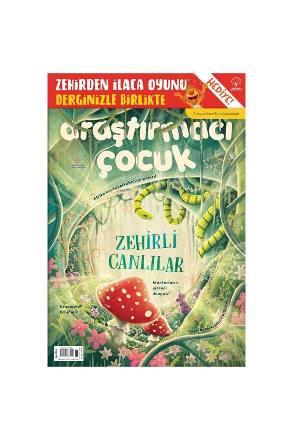 Araştırmacı Çocuk Merkezi 60. Sayı: Zehirli Canlılar - Image 1