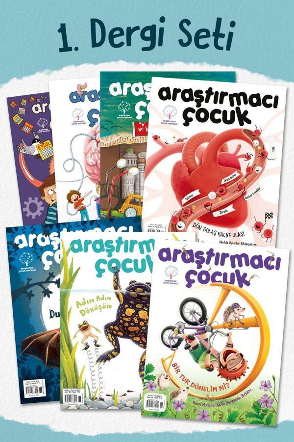 Araştırmacı Çocuk Merkezi Araştırmacı Çocuk Dergisi Paket - 1 - Image 1