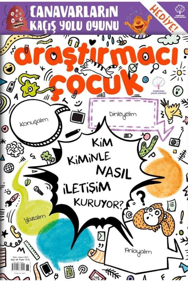 Araştırmacı Çocuk Merkezi Araştırmacı Çocuk Sayı 44 - Kim Kiminle Nasıl Iletişim Kuruyor? - Image 1