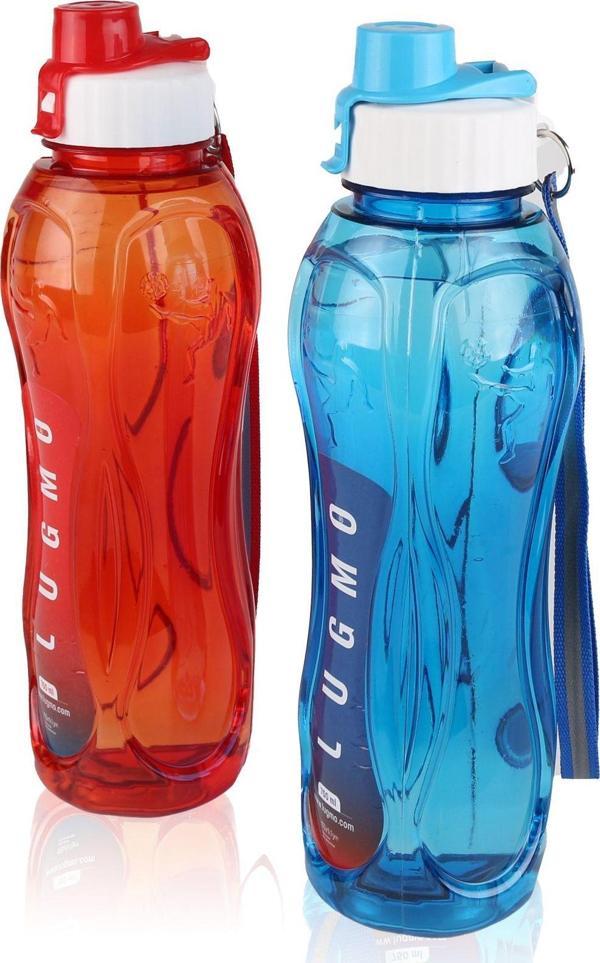 2 Adet Matara Suluk Kapaklı Okul Spor 750 ML - Image 1