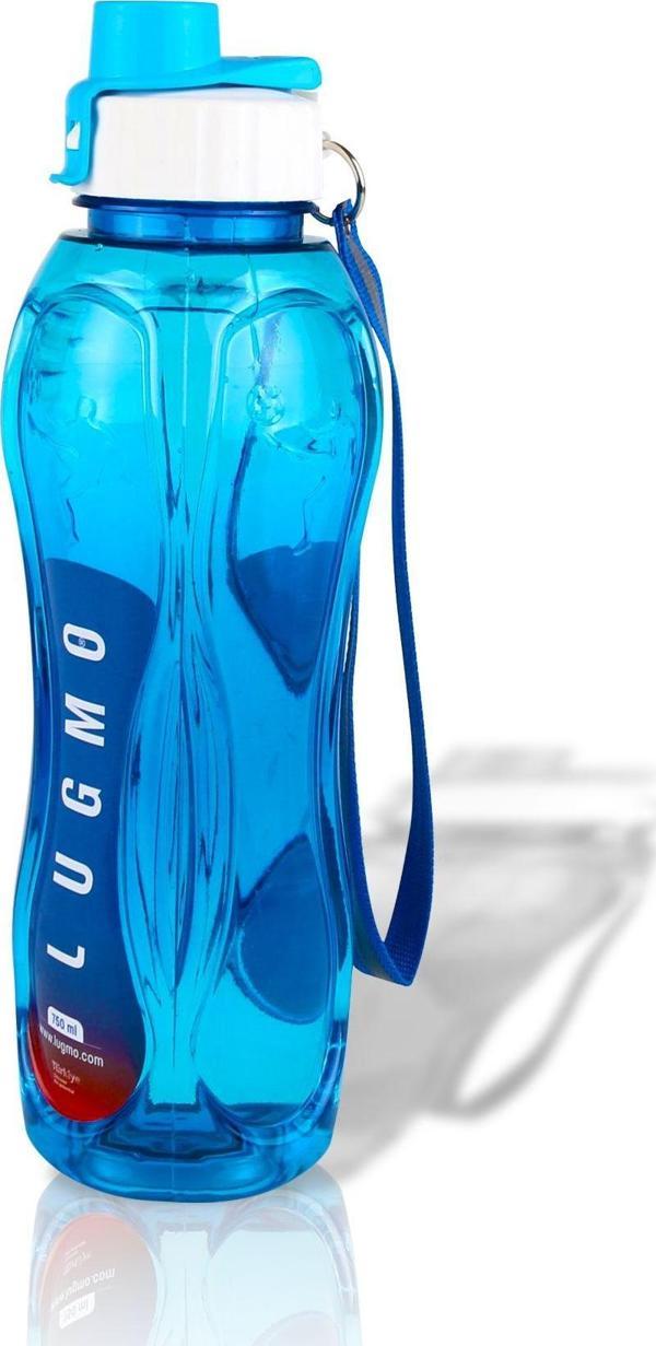 Lugmo Matara Suluk Kapaklı Okul Spor 750 ML Mavi - Image 1