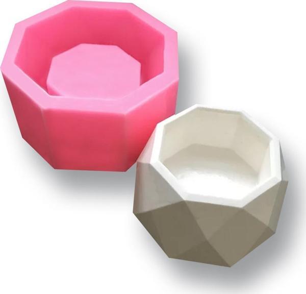Döküm Beton Hediyeli Silikon Kalıp 70x42mm No:55  - Image 1