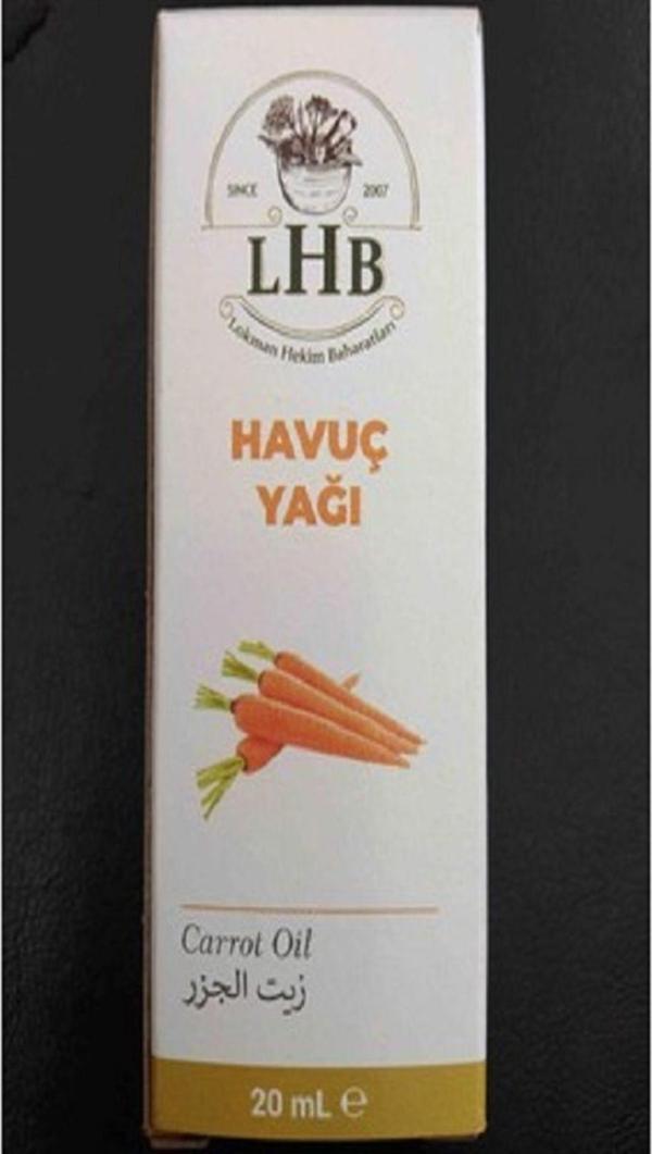 Lokman Hekim Havuç Yağı 20 Ml - Image 1