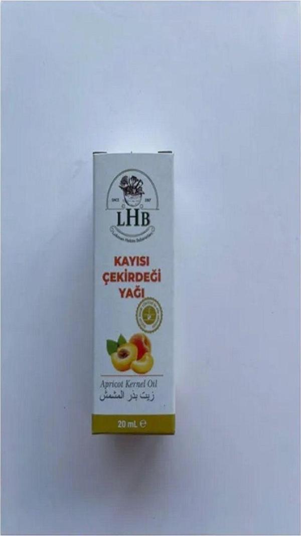 Lokman Hekim Kayısı Çekirdeği Yağı 20 Ml - Image 1