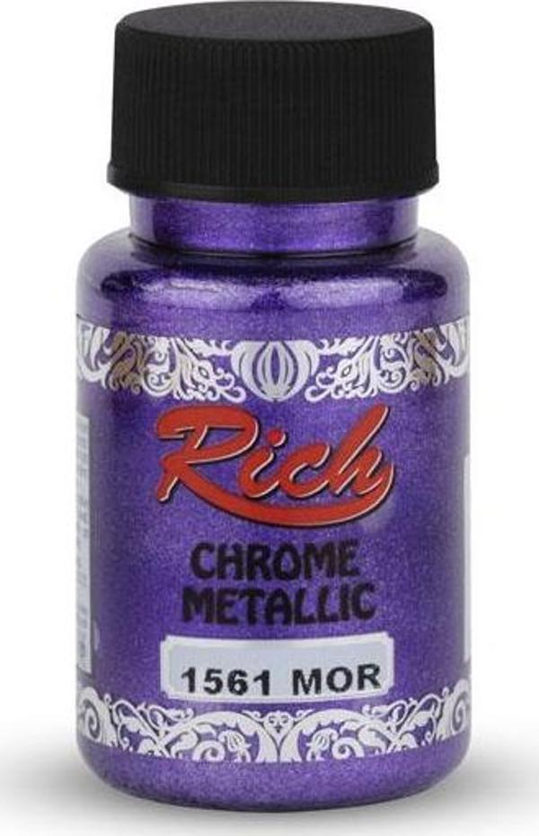Rich Chrome Metallic Boya 50cc Mor 1561 - Image 1