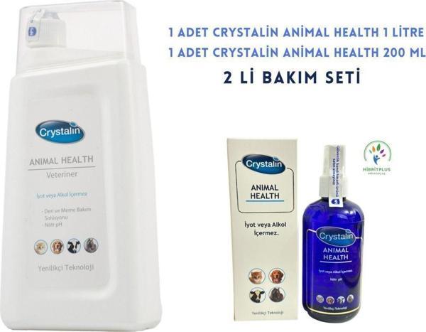 Crystalin Animal Health Hibritplus 2 Li Bakım Seti // 1 Lt 250 Ml // - Image 1