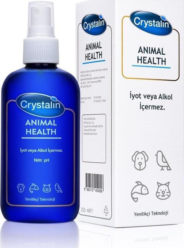 Crystalin Hayvan Sağlığı 250 Ml Antiseptik & Dezenfektan - Image 1