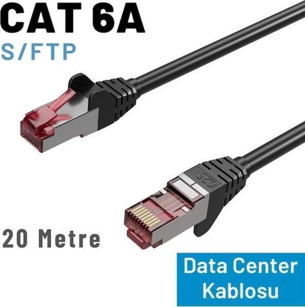 IRENIS 20 Metre CAT6A S/FTP Ethernet Data Center Patch Kablo - Image 1