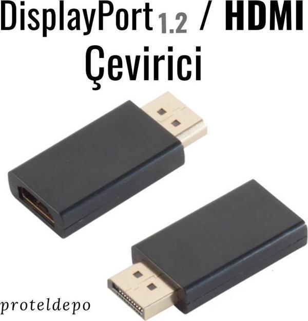 IRENIS DisplayPort / HDMI Çevirici, Dönüştürücü Kablo - 10 Gbit - Image 1