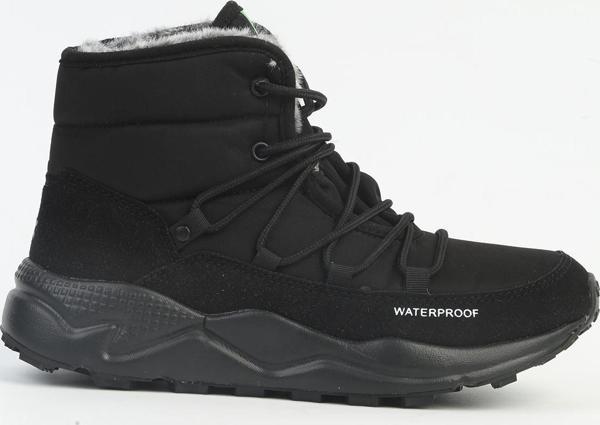 Benetton® Siyah Su Geçirmez Waterproof Kadın Bot İTHAL BNI-11156  - Image 1