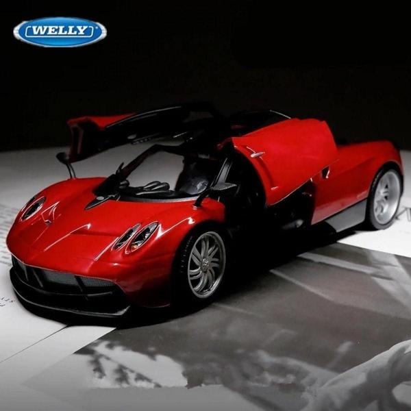 Pagani Huayra 1:24 Model Araç Bordo Kırmızı Koleksiyon - Image 1