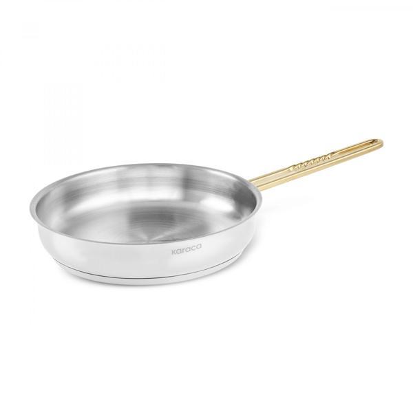 Karaca Maçka İndüksiyon Tabanlı Çelik Tava 26 Cm Gold - Image 1