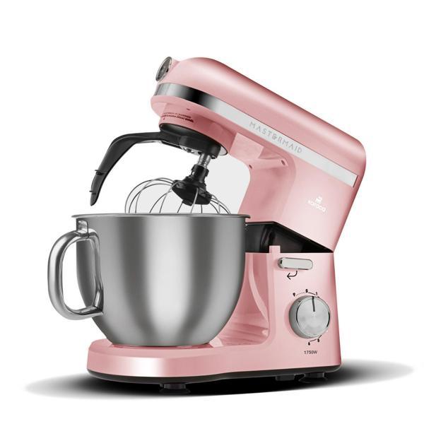 Karaca Mastermaid Chef Pro Çift Kollu Stand Mikser Pearly Pink 1750w 5L - Image 1