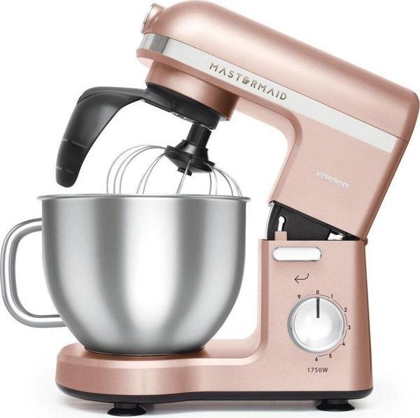Karaca Mastermaid Chef Pro Çift Kollu Stand Mikser Pearly Pink 1750w - Image 1