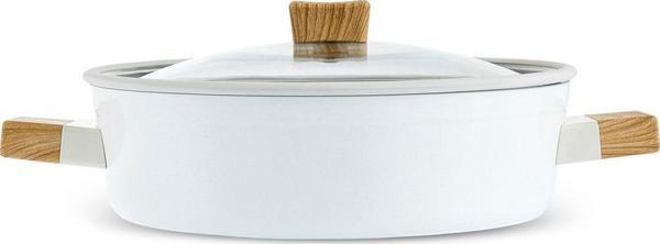 Karaca Swiss Crystal Creamy Wood Karnıyarık Tencere 26 Cm - Image 1
