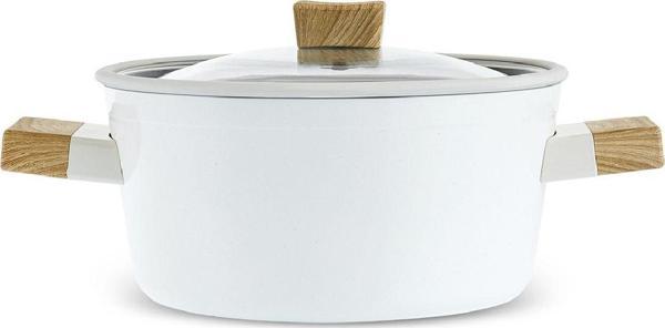 Karaca x Refika Swiss Crystal Creamy Wood Tencere 24 Cm - Image 1