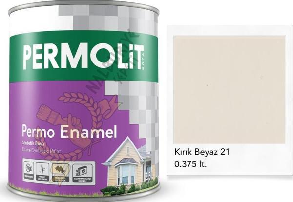 Permolit Enamel Sentetik Yağlı Boya KIRIK BEYAZ 0.375 Lt. - Image 1
