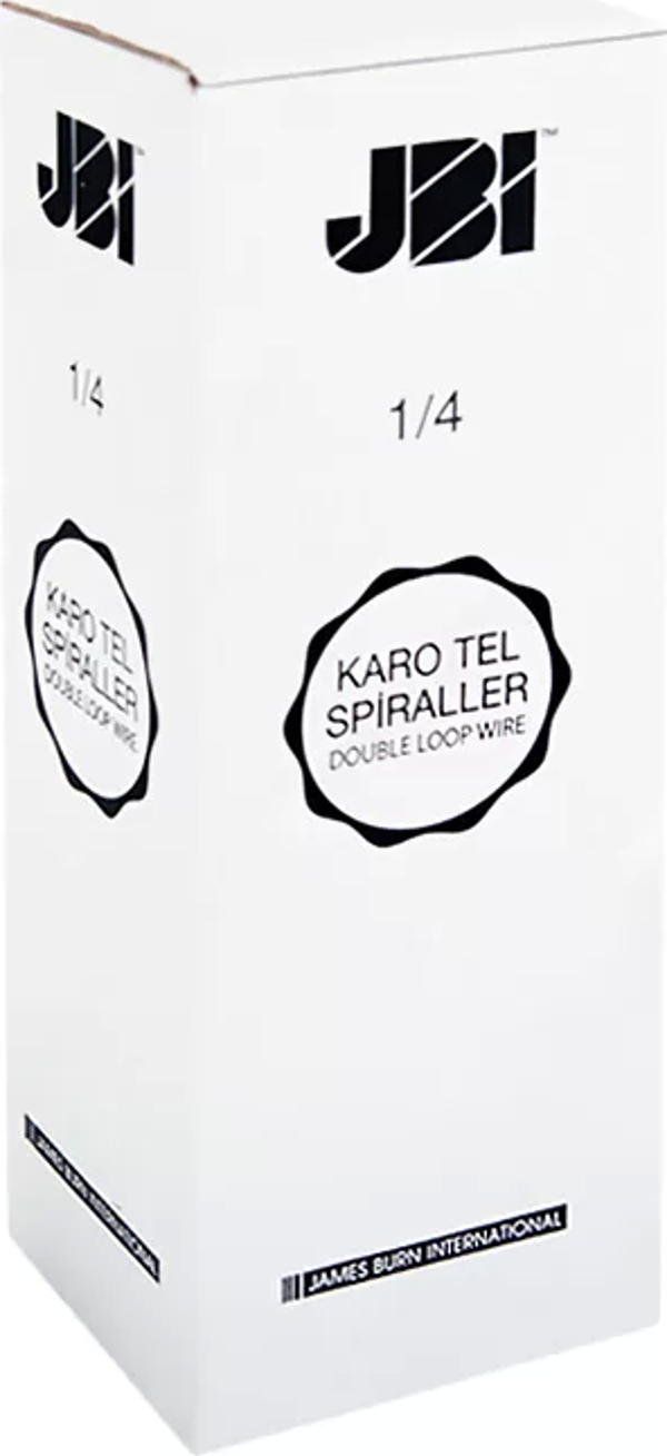 JBİ KARO TEL SPİRAL 1/4 10-25 SAYFA BEYAZ 100LÜ - Image 1