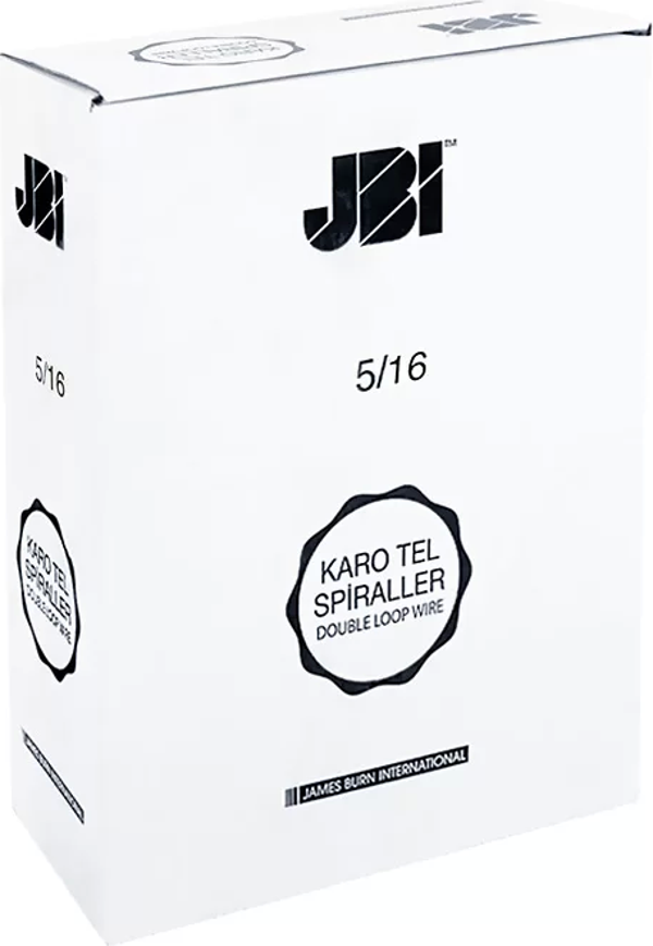 JBİ KARO TEL SPİRAL 5/16 25-45 SAYFA SİYAH 100LÜ - Image 1