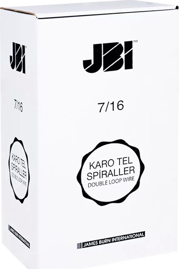JBİ KARO TEL SPİRAL 7/16 60-75 SAYFA BEYAZ 100LÜ - Image 1