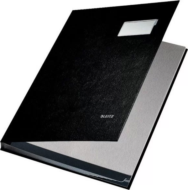 Leitz 5701 Siyah İmza Dosyası (10 Bölmeli) - Image 1