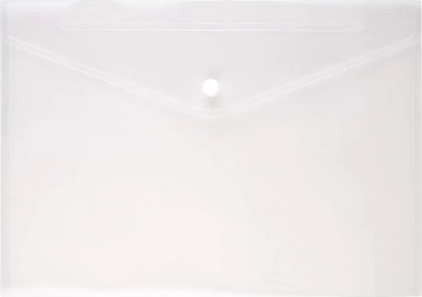 Lotte Çıtçıtlı Dosya A4 Şeffaf - Image 1