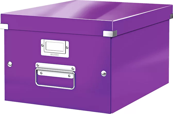 LEİTZ 6044 WOW C&S ORTA BOY SAKLAMA KUTUSU METALİK MOR - Image 1