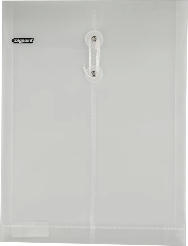 Bigpoint BP252 İpli Evrak Dosyası A4 Şeffaf (10 lu Paket) - Image 1